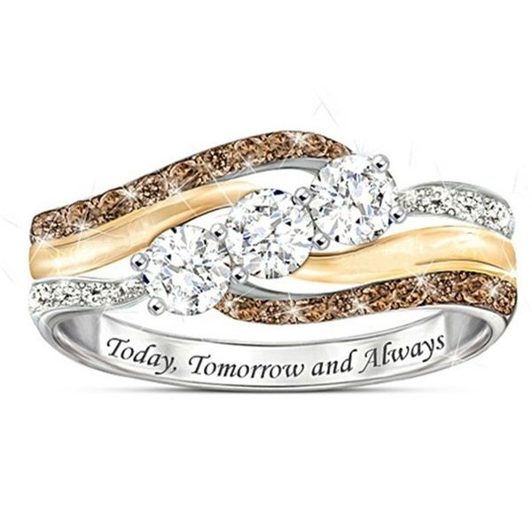 

sterling silver 18k gold 1.5 c white z ring wedding band diamond jewelry