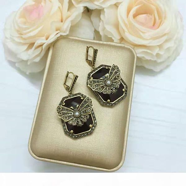 

luxury women earrings gold plated big red black cz butterfly earrings for girls women for party wedding nice gift, Golden;silver