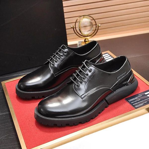 

fashion luxury men shoes sneakers breathable design recreational men shoes outdoor footwears with box derby shoe formal dress shoes luxury, Black