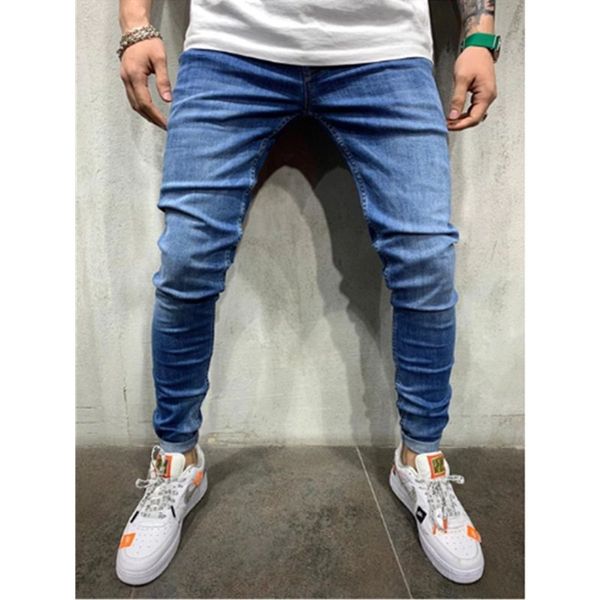 

jeans men european and american men casual sports pants jeans, Blue