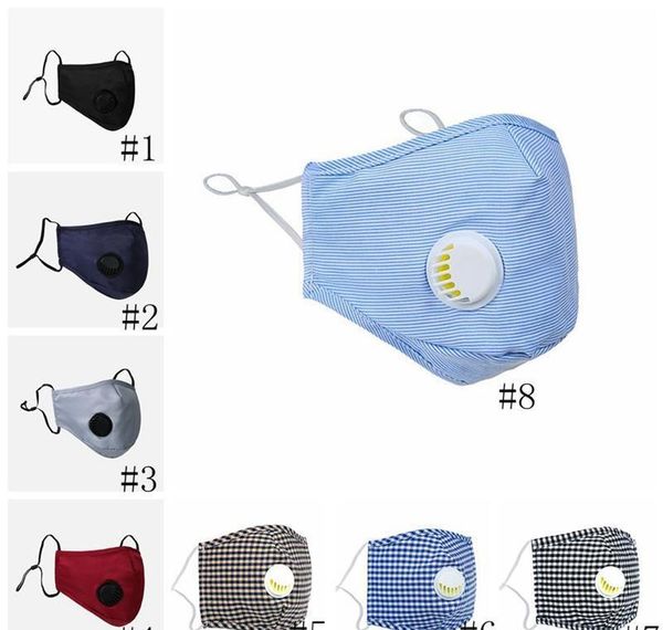 

11style face masks with filters pm2.5 anti-dust mask with breathing valve adjustable mouth mask kids protective designer mask caumj
