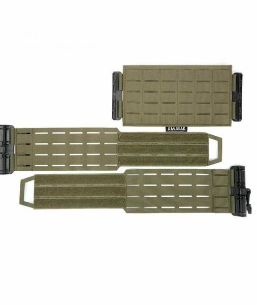 

dmgear tactical fcsk jpc 2.0 cummerbund side surrounded band belt, Black;gray