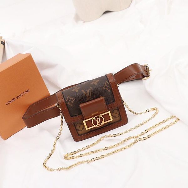 

new arrival womens belt bag shoulder designer luxury sacs pour femmes leather waist belt packs fashion simple style pouch crossbody chest