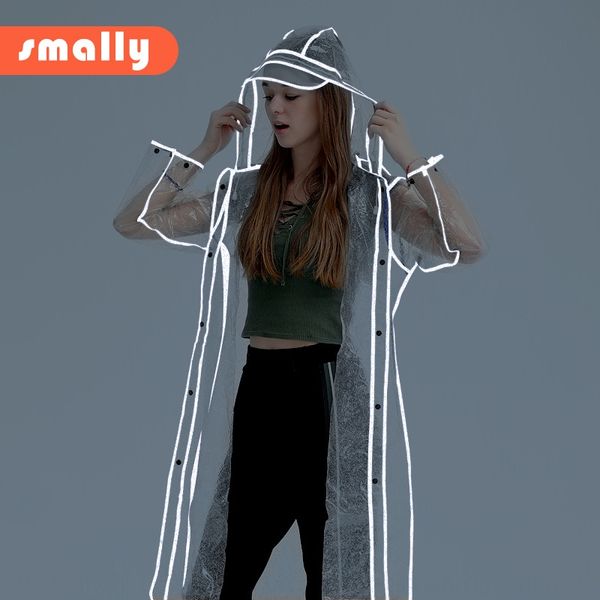 

yearning life rain transparent full body coat shawl shawl long men's poncho hiking fashion thickened raincoat women, Red;brown