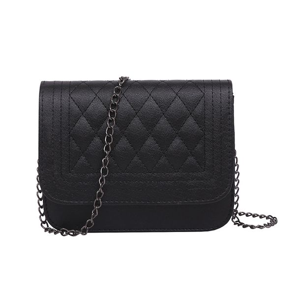 

dolove women's bag small fragrance style korean version of lingge chain small casual bag shoulder messenger crossbody