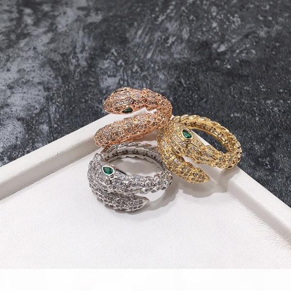 

a 2018 fashion snake rings lady ring fashion design long finger jewelry snake shaped ring for women party, Silver