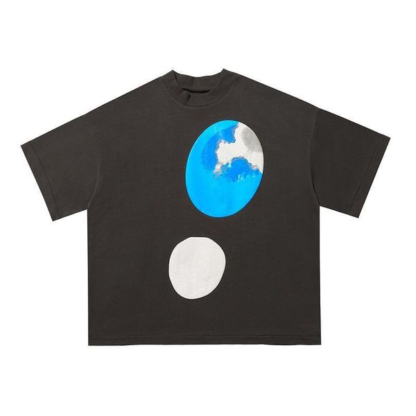 

2020 ins hot spring summer американский иисус есть царь х cpfm puff печать tee скейтборд mens конструктора тенниски женщин street casual tsh, White;black