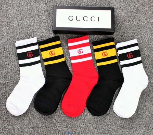 

socks fashion high-quality brand air-permeable men's leisure men's and women's general outdoor sports socks g8gg, Black