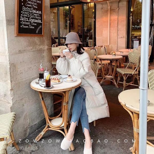 

xugts интернет знаменитости 2020 корейский стиль новых женщин утолщенной воротник стойка зима все-матчевую хлеб вниз jacketcoat пуховик курт, Black