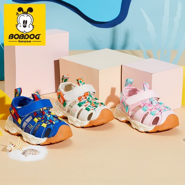 

children's female 2020 new boys' anti-skid children's soft bottom breathable baby's functional sandals and sandals shoes, Black;red