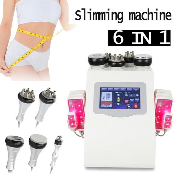 

2020 ultrasonic liposuction cavitation rf lipo laser slimming machine with 6pcs lipolaser pads ultrasound vacuum rf for machine