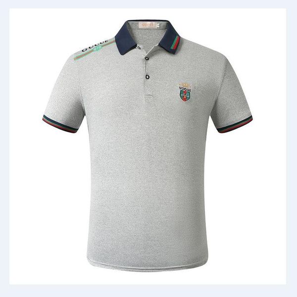 

the new 2020 comfortable 100% cotton polo shirt mens luxury designer#160;brand 1g polo shirt 1g embroidery, White;black