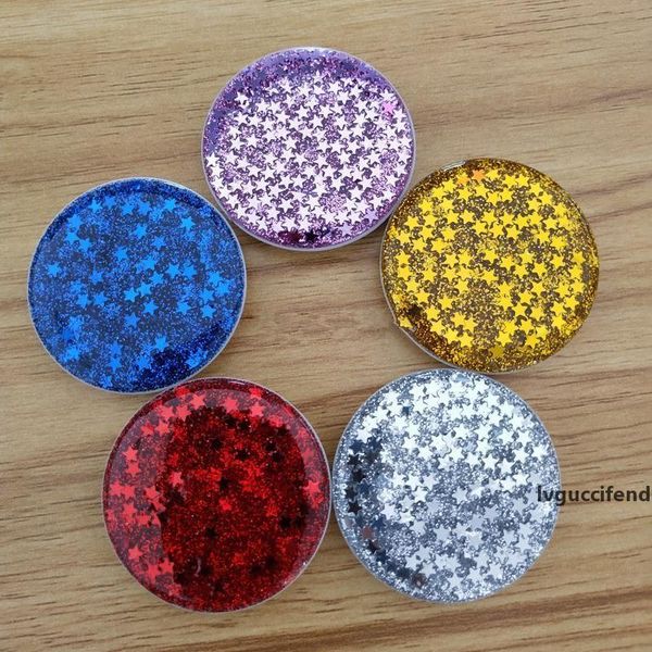 

2018 universal 360 degree cell phone holder finger stand flexible glitter finger holders for iphone x samsung s9