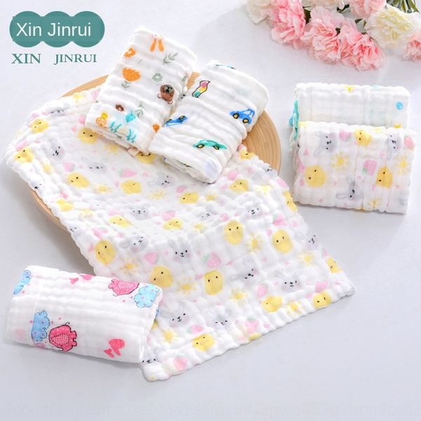 

children's six-layer baby printing gauze children's facial towel towel can be printed