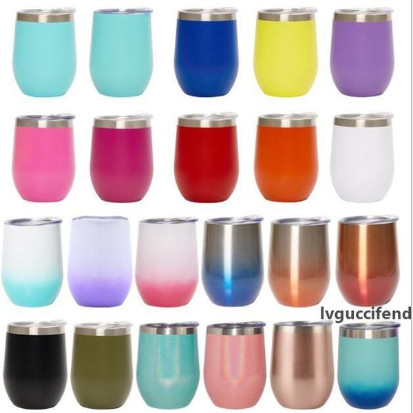 

stainless steel egg mugs colourful stemless wine glasses with lid shatterproof vacuum egg shape egg cups water bottle lxl973