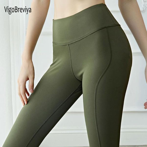 

vigobreviya бесшовная спорт гетры женщины высокой талией бег колготки легинсы женский тренажерный зал йога брюки тренировки спортивная одежд, White;red