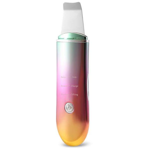 

ultrasonic ion skin cleaner facial cleansing spatula beauty instrument