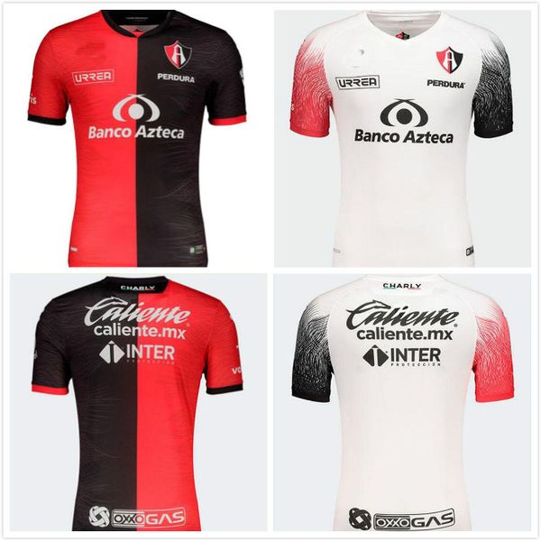 

2020 2021 atlas fc soccer jerseys home away 20 21 .reyes i.jeraldino acosta i. renato j. angulo football shirts thailand maillots, Black;yellow