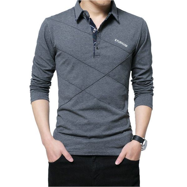 

2020 новая мода с длинным рукавом мужская футболка хлопок случайные футболки для мужчин конструктора весна осень футболочку homme, White;black