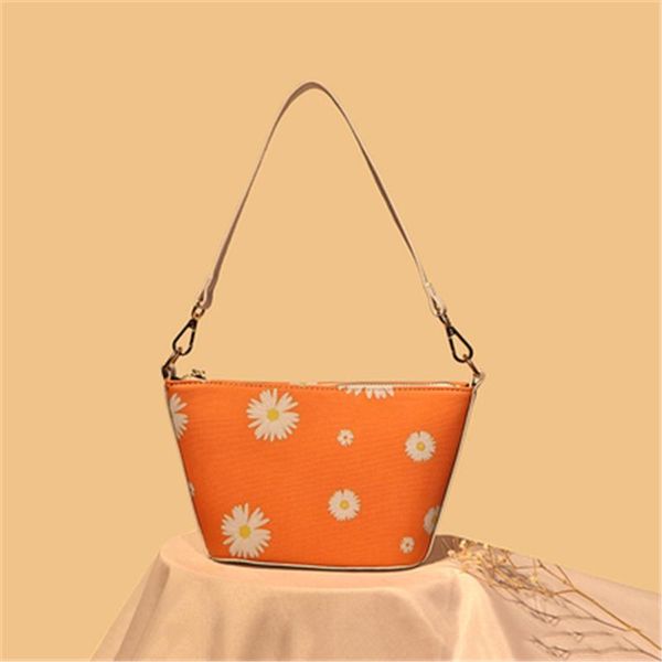 

new 2020 handbag original design small fresh daisy bucket shoulder bag under the arm carry women bag