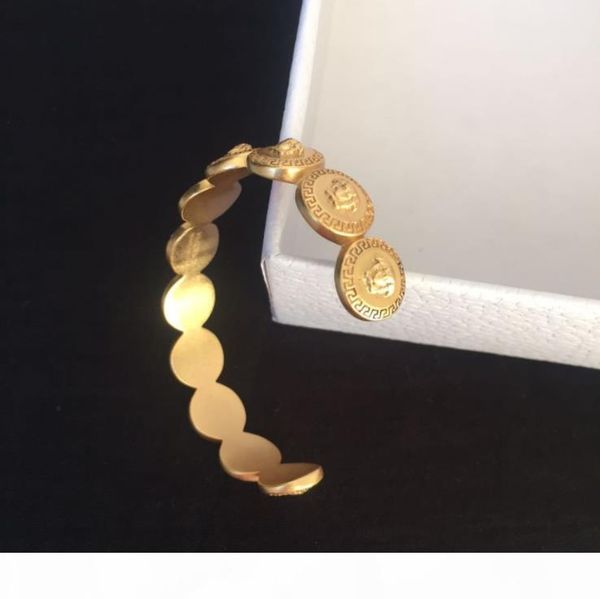 

new opening retro designer bracelet luxury designer jewelry women bracelets, Slivery;golden