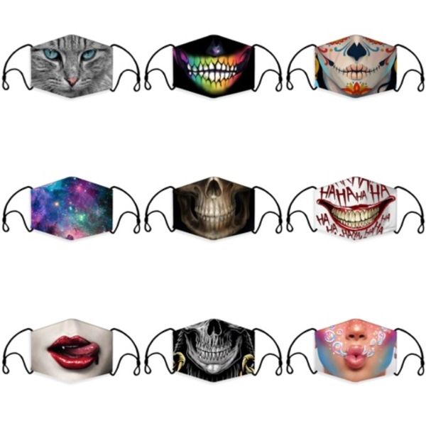 

new luxury bling bling sequins face mask summer breathable sunscreen dual layer cycling mask fashion masks 546