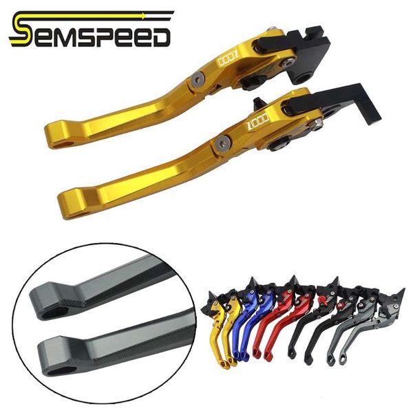 

semspeed z1000 logo для z1000 z 1000 2020 2020 мотоцикл с чпу аксессуары 3d ромб тормозными рычагами сцепления
