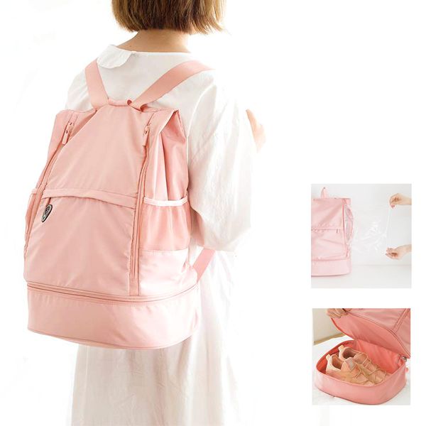 

gym backpack women fitness bags for shoes dry wet bag handbag gymtas femme tas sac de sport mochila swimming sports