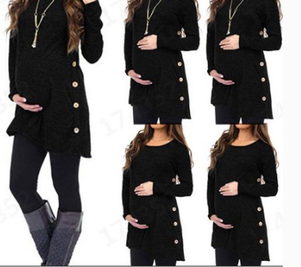 

autumn long sleeve maternity dress maternity gown winter pregnancy dress spring pregnant pgraphy dresses, White
