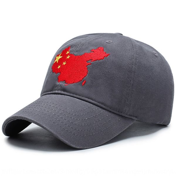 

men' 2019 new season baseball map baseball new chinese map hat cap cap soft sun hat, Blue;gray