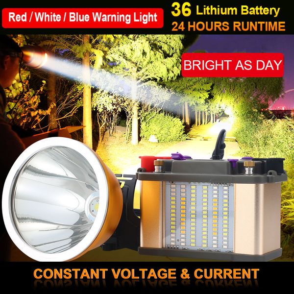 

power hunting headlamp searchlight led headlamp adventure head lamp long distance white yellow headlight lantern torch
