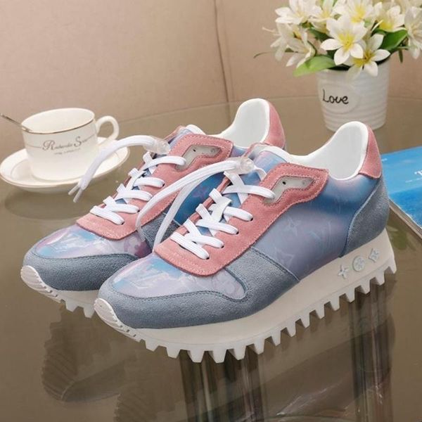 

womens fashion casual shoes with box ,luxury womens sport shoes genuine leather sneakers womens breathable tennis shoes runner sneaker 01, Black