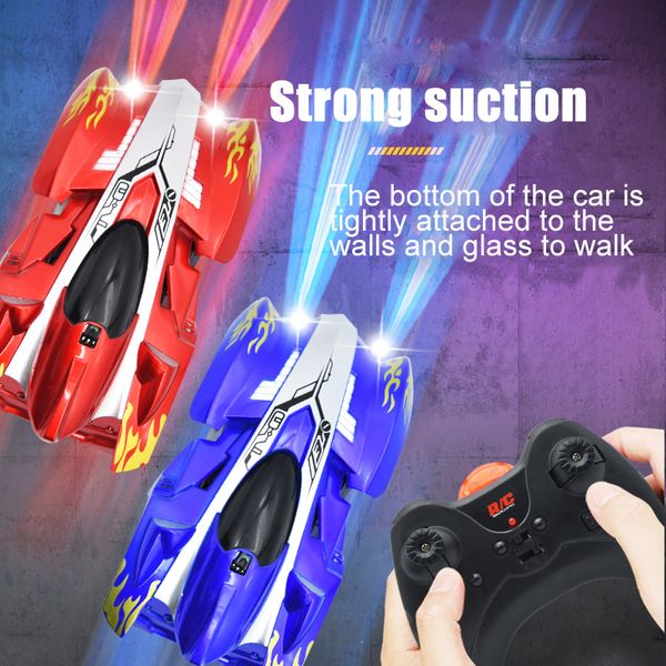 

новый rc автомобиль w1 взбираясь автомобили игрушки climb потолка автомобиля с легкими может дрейфовать stunt восхождение автомобили игрушка
