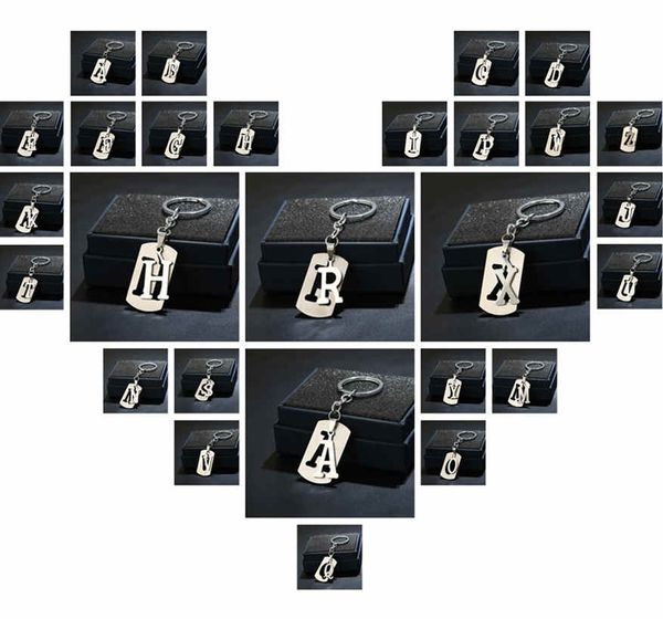 

dhl epacket свободную перевозку груза 26 английских букв из нержавеющей стали брелок dmkr125 сочетание брелок заказ брелок кольца для ключей, Slivery;golden