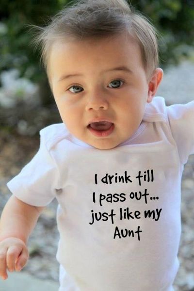 

я drink till i pass out just like my тетя baby rompers лето с коротким рукавом мужской ромпер новорожденный ребенок present babe onesie, Blue