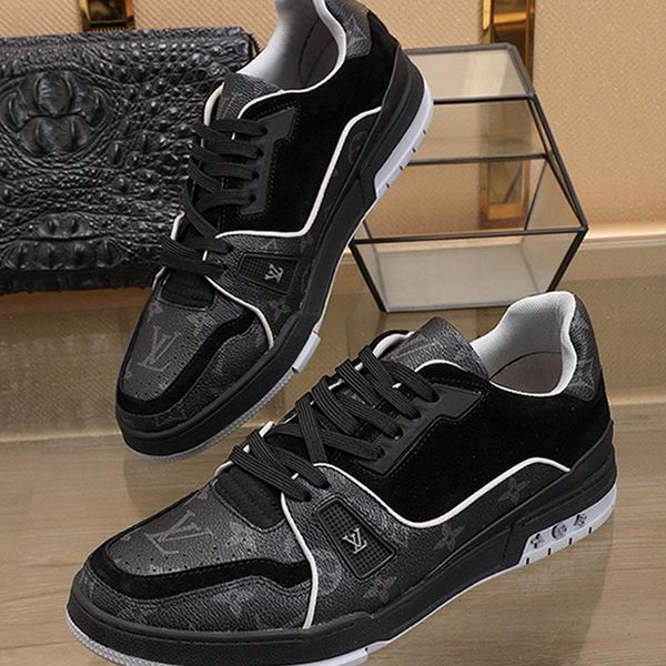 

2020 new listing mens casual shoes personalized wild men casual sports shoes,printed pattern breathable casual mens shoes size 38-45 00040, Black