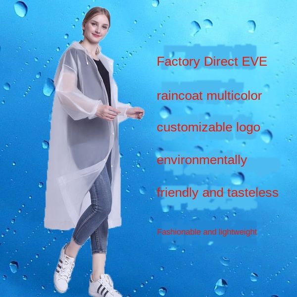 

eqyey fashionable and envionmentally fiendly light touism outdoo eva thickened fashion envionmental potection light outdoor raincoat for tou, Red;brown