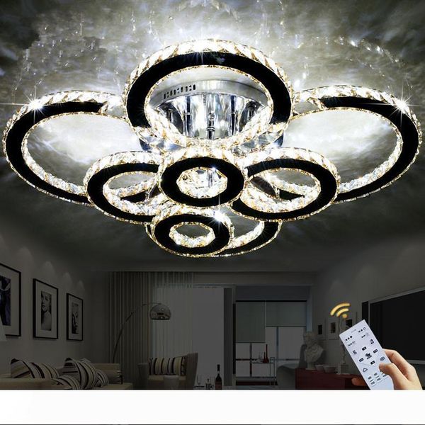 

k9 chandeliers living room crystal ceiling light round led chandelier 1 2 4 6 8 heads dinning room restaurant chandeliers 5730 led chips