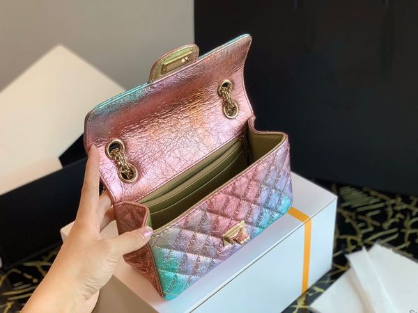 

classic lady's handbag 7a high-end custom quality handbag fashion business casual style metal accessories with long shoulder strap 0001