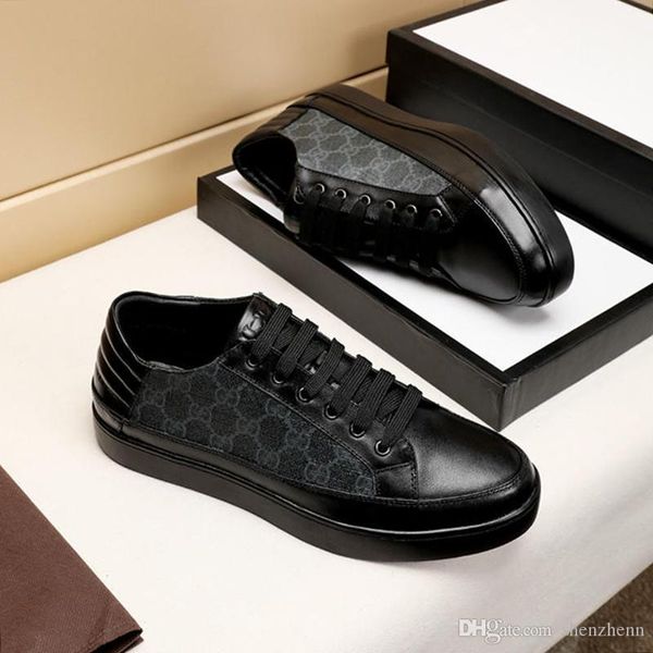 

mens shoes fashion sneakers scarpe da uomo mens shoes fashion type luxury rubber sole mens shoes vintage breathable zapatos de hombre sale, Black