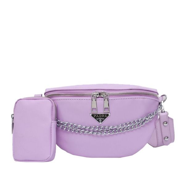 

leatherluggagetag 2020 популярной новая чистая красный мода цепи сумка корейской версия дикого мешок груди талия сумка