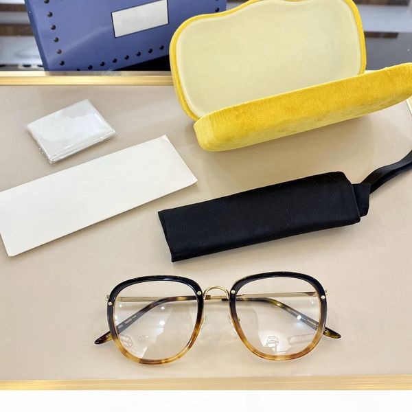 

new eyeglasses frame 0675o plank frame glasses frame restoring ancient ways oculos de grau men and women myopia eye glasses frames, Silver