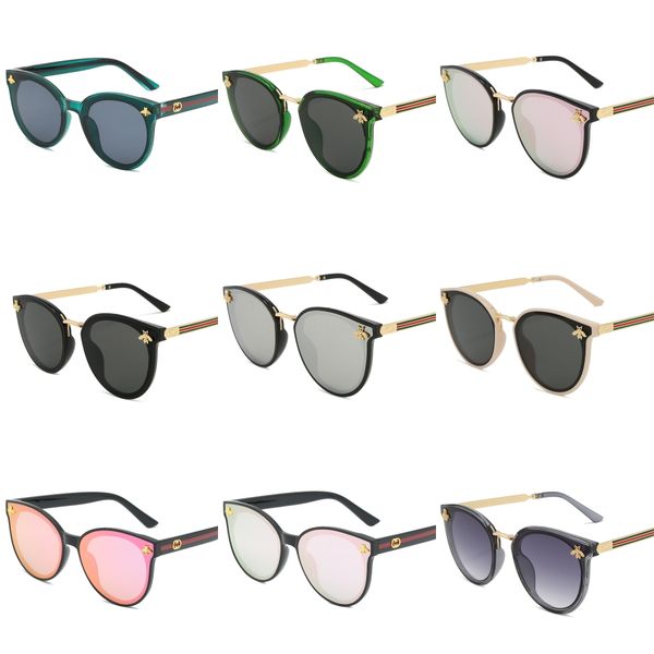 

western style fashion sunglasses new sports classic square uv400 vintage full frame buffalo horn glasses for women with#217, White;black