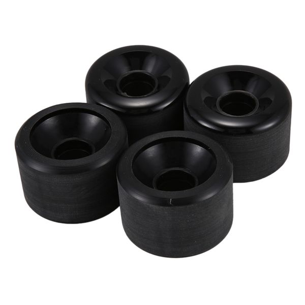

4 pack skateboard wheels elastic pu wearable flexible durable 65x45 pu skateboard wheels sports