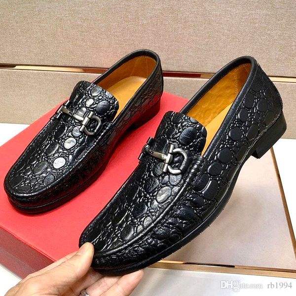 

new highquality mens leather loafers, light shoes, casual driving shoes, mens boat shoes, cowhide embossed mens driving shoes with origi qwa, Black