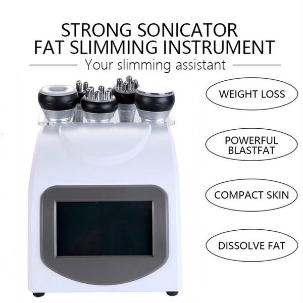 Sistema di cavitazione a vuoto caldo Macchina laser di grado medico 5 in 1 Cavitazione ad ultrasuoni Carebody dimagrante Lipolisi Riduzione del grasso