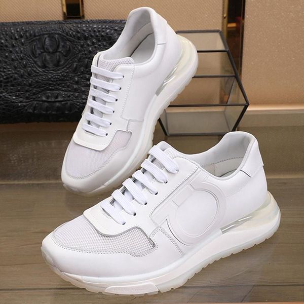 

comfortable mens shoes autumn and winter luxury sneakers lighweight low casual lace -up men shoes zapatillas hombre, Black