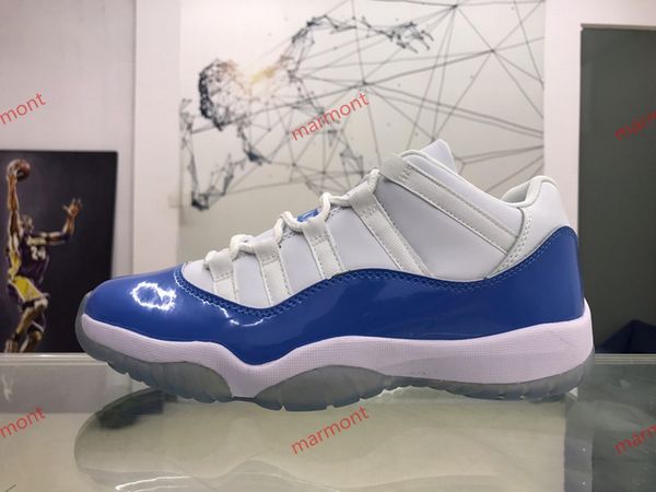 

2020 11 unc white blue high men basketball shoes i women sports sneakers trainers wholesale xshfbcl size36-45, Black