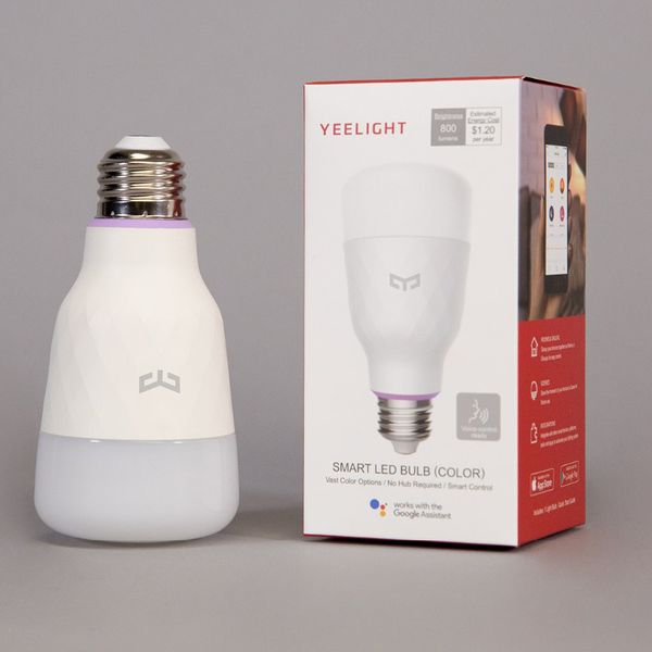 

2020 update version) yeelight smart led bulb lemon 1s colorful 800 lumens 10w lemon smart bulb work with apple homekit