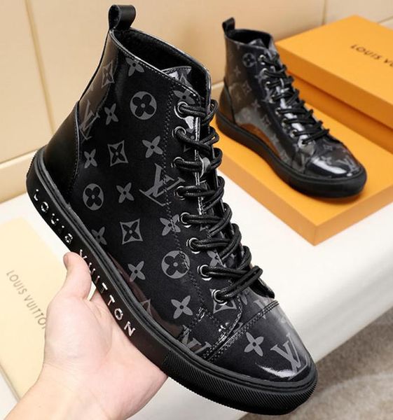 

мода мужская мужская обувь повседневная мода стиль footwears zapatos de hombre спортивный фитнес открытый с origin box мужская мода boots lu, Black